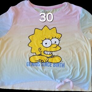 The Simpsons shirt womens